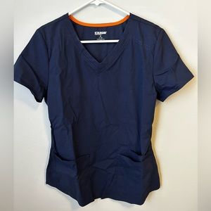 Navy Scrub Top
